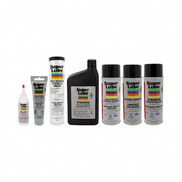 SUPER LUBE lubricants synthetic greases and oils with PTFE NSF H1