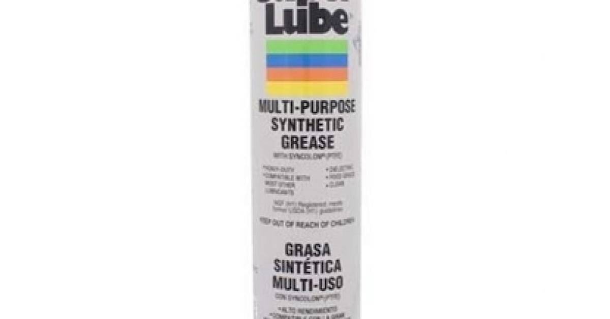 Pail Super Lube Synthetic Grease (Nlgi 1) 5 Lb. - Lot of 4
